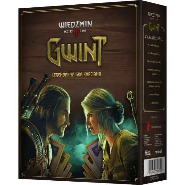 Gra planszowa Gwint: Legendarni bohaterowie z ballad - Skellige - aktualna promocja i cena