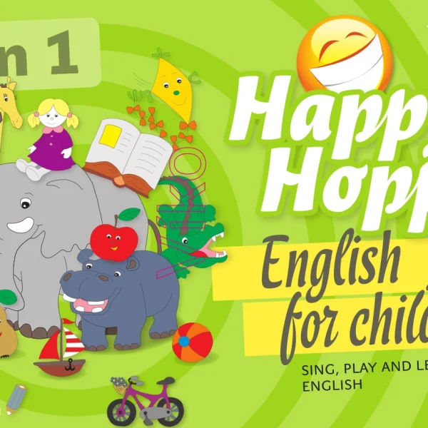 Gra Happy Hoppy English for children 5w1 - najniższa cena