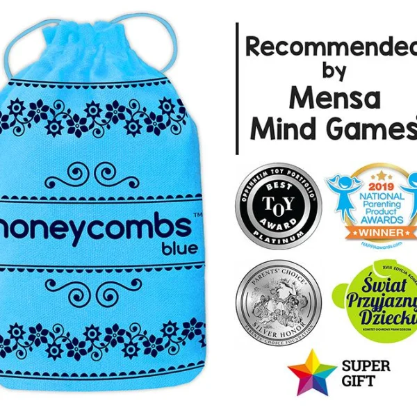 Gra Honeycombs Blue - plastry miodu - najniższa cena