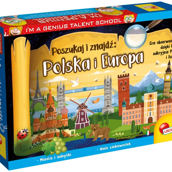 Gra I`m a Genius. Mały Geniusz. Poszukaj znajdź. Polska - Europa - najniższa cena