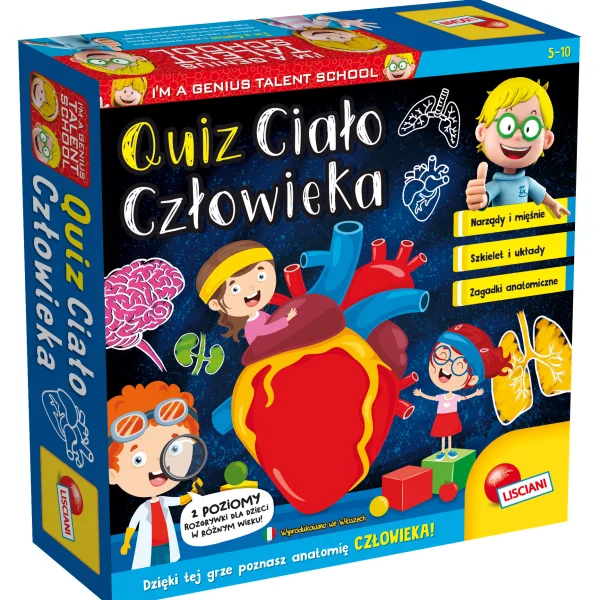 Gra I`m a Genius. Quiz. Ciało człowieka - najniższa cena