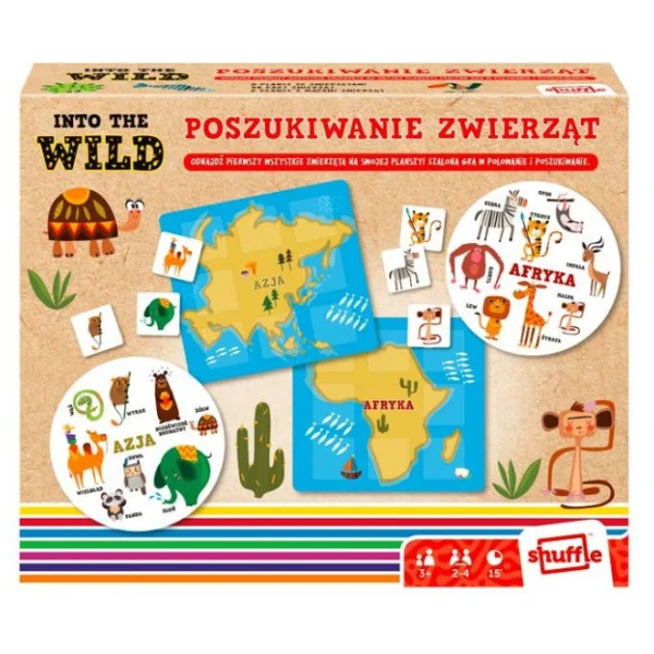 Gra Into the Wild - Poszukiwanie zwierząt - najniższa cena
