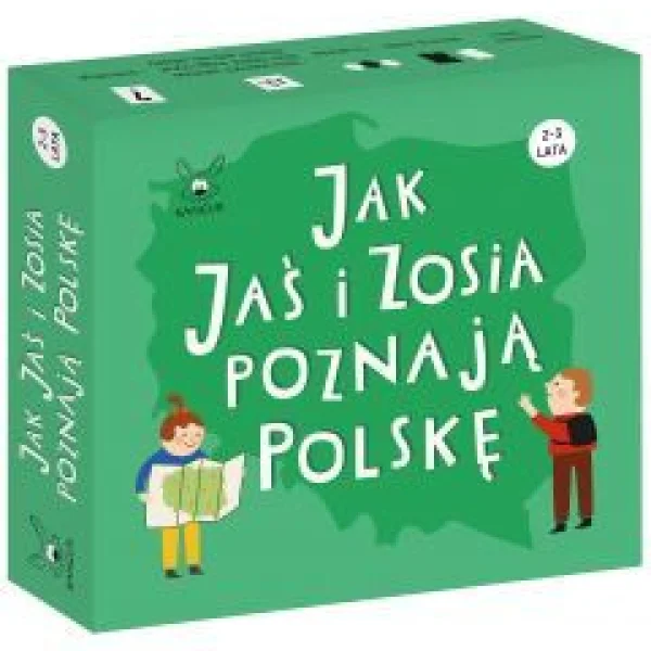 Gra Jak Jaś i Zosia poznają Polskę - najniższa cena