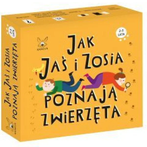 Gra Jak Jaś i Zosia poznają zwierzęta - najniższa cena