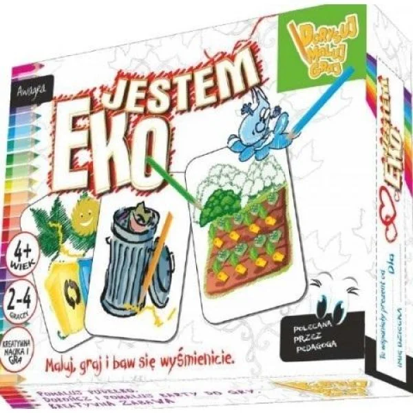 Gra Jestem Eko. Dorysuj, maluj, graj - najniższa cena