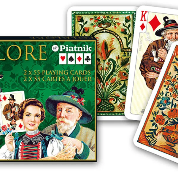 Gra Karty lux Folklor - najniższa cena