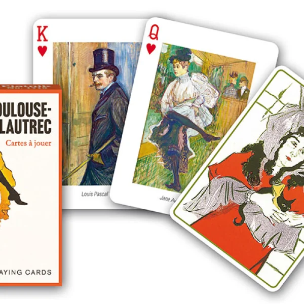 Gra Karty poj. international Toulouse-Lautrec PIATNIK - najniższa cena