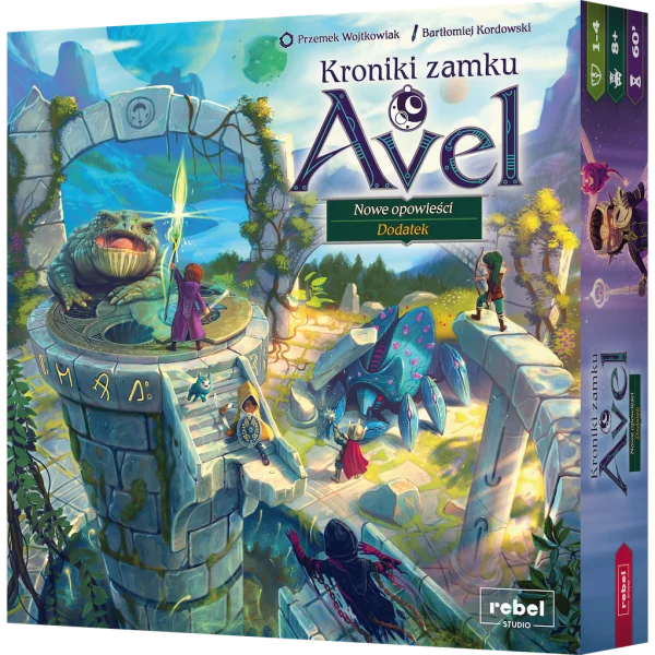 Gra planszowa Kroniki zamku Avel: Naklejki na meple - aktualna promocja i cena