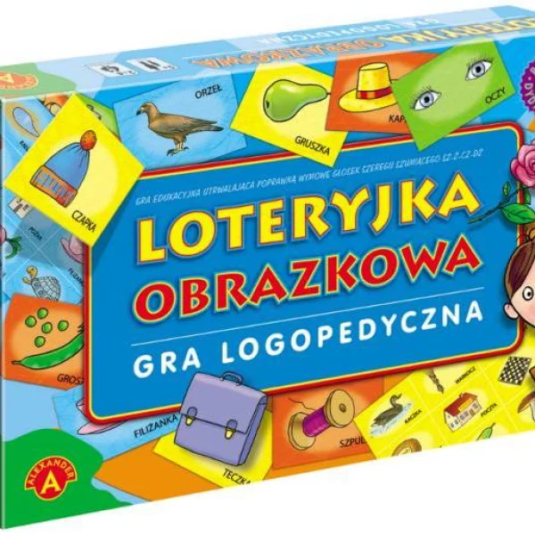 Gra Loteryjka Obrazkowa - logopedyczna - najniższa cena