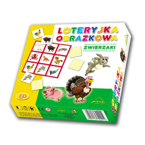 Gra planszowa Loteryjka Obrazkowa - logopedyczna - aktualna promocja i cena