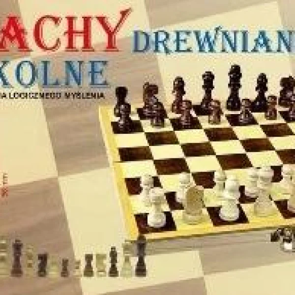 Gra Małe szachy szkolne drewniane - najniższa cena