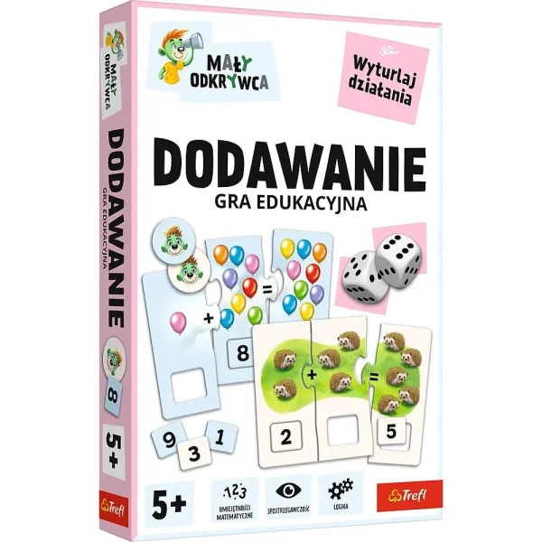 Gra Mały odkrywca - Dodawanie - najniższa cena
