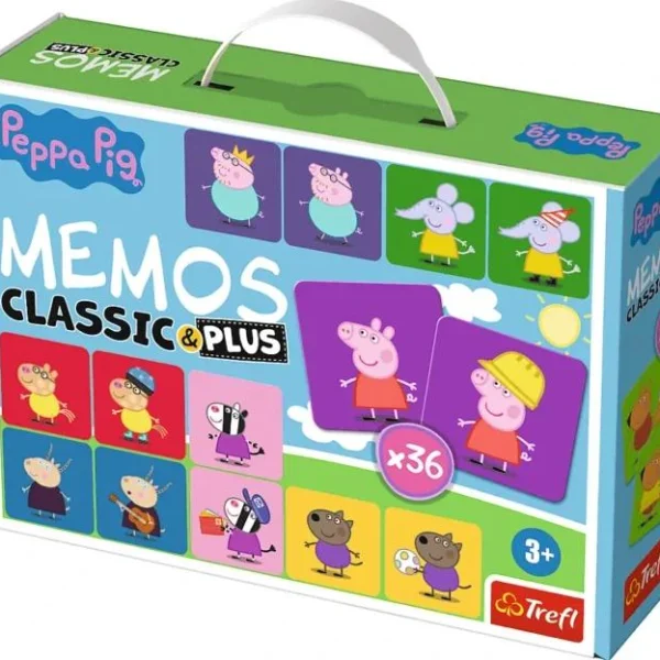 Gra Memos classic&plus. Peppa Pig. Wersja ukraińska - najniższa cena