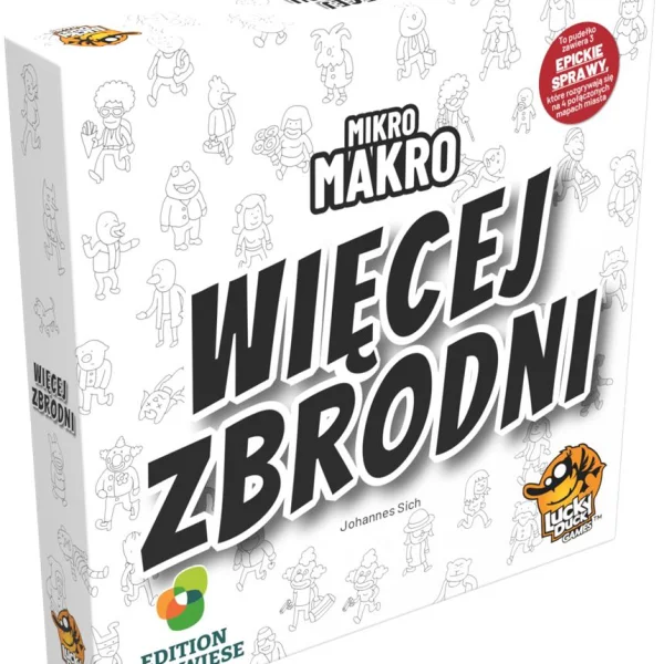 Gra MikroMakro: Więcej zbrodni (Bonus box) - najniższa cena