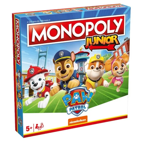 Gra Monopoly Junior Psi Patrol - najniższa cena