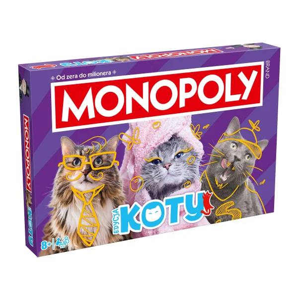 Gra Monopoly Koty 2025 - najniższa cena