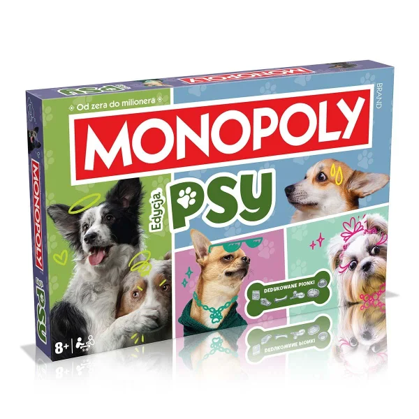Gra Monopoly Psy 2025 - najniższa cena