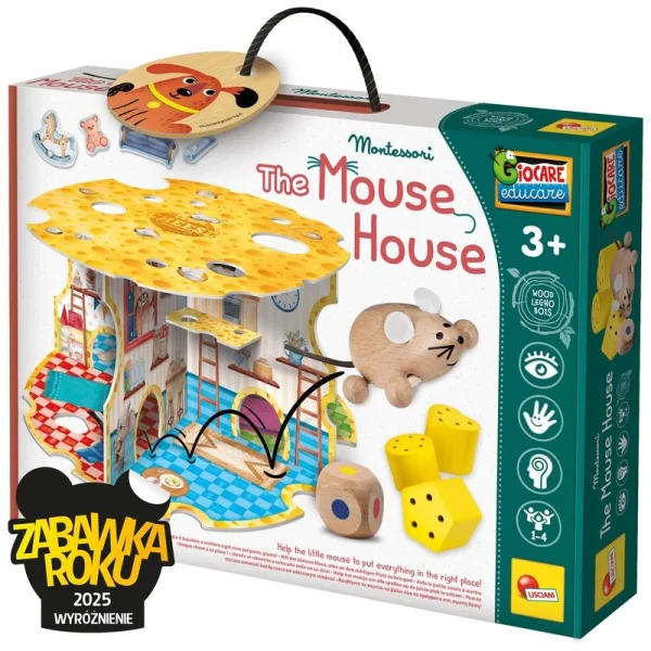 Gra Montessori Dom Myszki - najniższa cena
