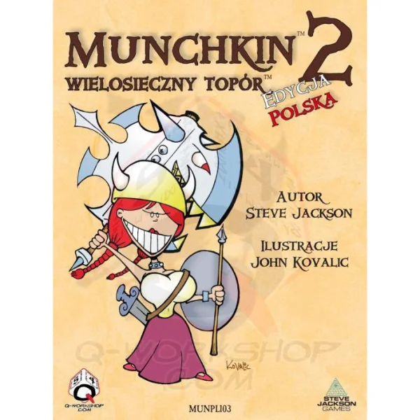 Gra planszowa Munchkin: Warhammer 40,000 - Faith and Firepower - aktualna promocja i cena