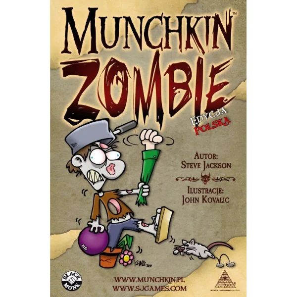 Gra Munchkin Zombie (edycja polska) - najniższa cena
