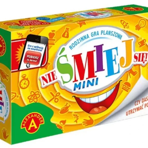 Gra Nie śmiej się! Familijna Mini - najniższa cena