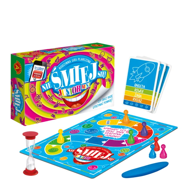 Gra Nie Śmiej Się!. Junior Mini - najniższa cena