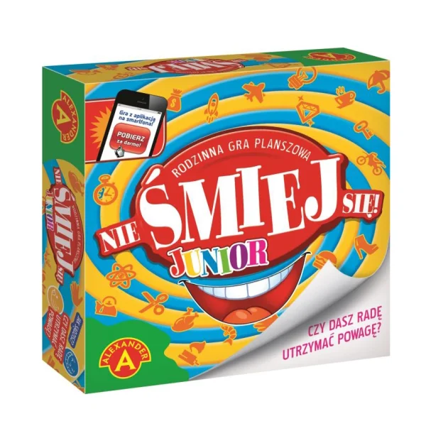 Gra Nie śmiej się! Junior - najniższa cena