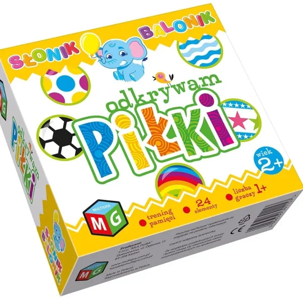 Gra Odkrywam piłki. Słonik Balonik - najniższa cena