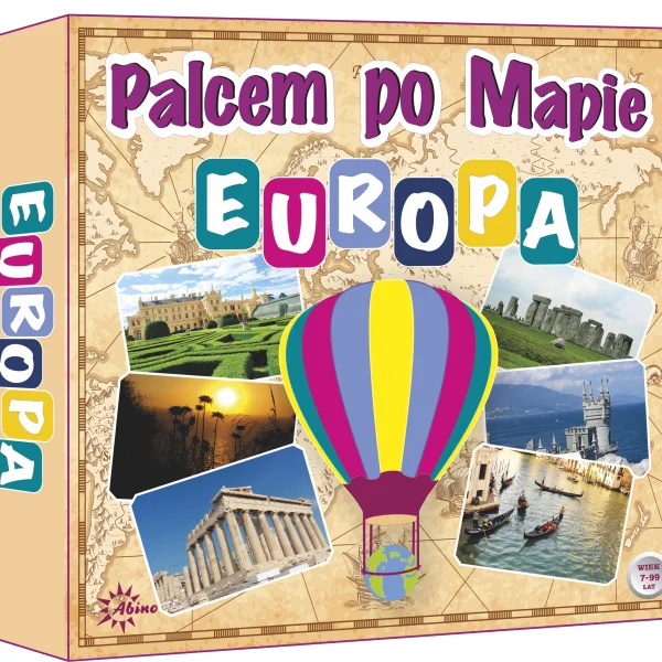 Gra Palcem po mapie. Europa - najniższa cena
