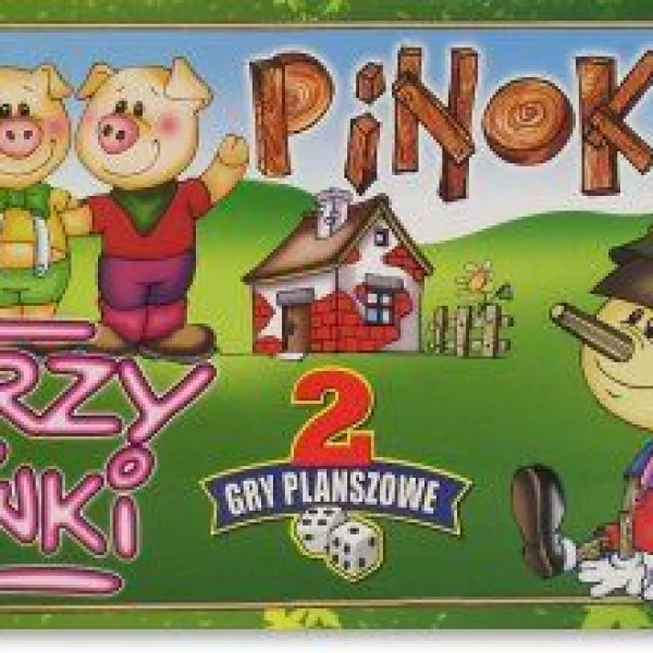 Gra Pinokio/Trzy Świnki - najniższa cena