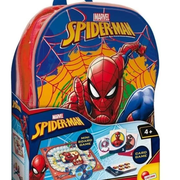 Gra Plecak Spiderman z grą i kartami - najniższa cena
