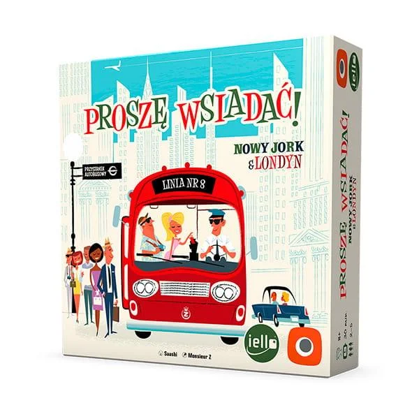 Gra Proszę wsiadać. Nowy Jork i Londyn - najniższa cena