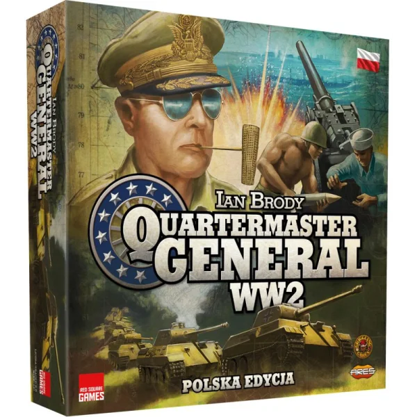 Gra planszowa Quartermaster General WW2: Wojna Totalna - aktualna promocja i cena