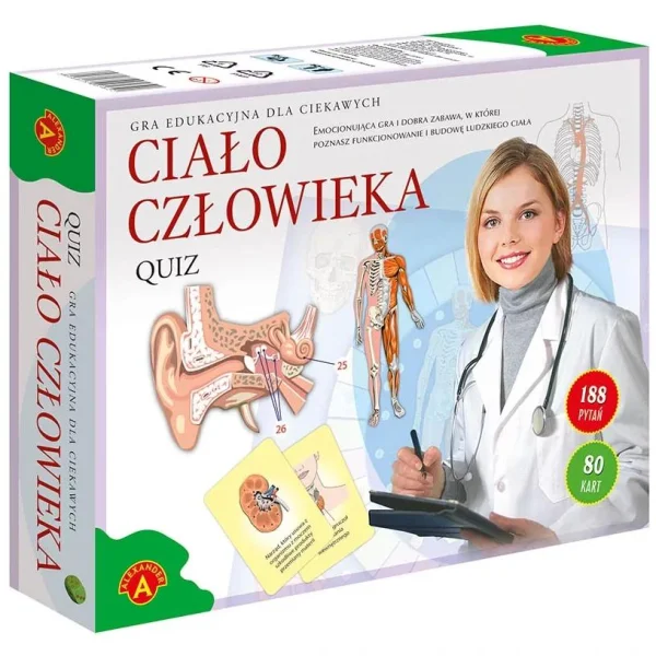 Gra Quiz Ciało Człowieka - najniższa cena