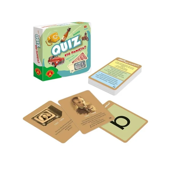 Gra Quiz Kto pamięta? - najniższa cena