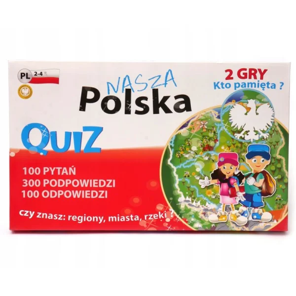 Gra Quiz Nasza Polska - najniższa cena