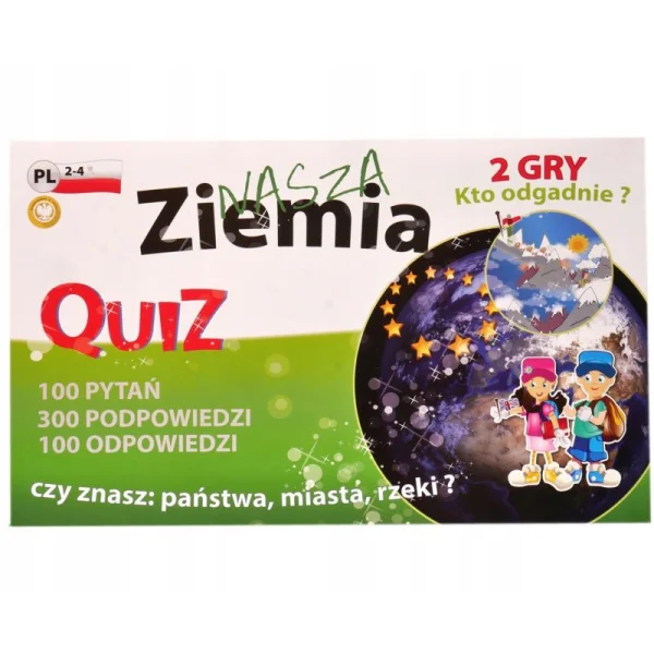 Gra Quiz Nasza Ziemia - najniższa cena