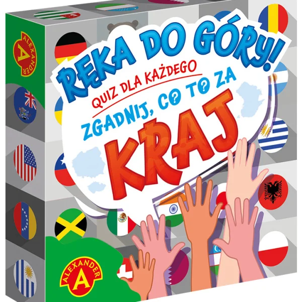 Gra Ręka do góry! Zgadnij, co to za kraj - najniższa cena