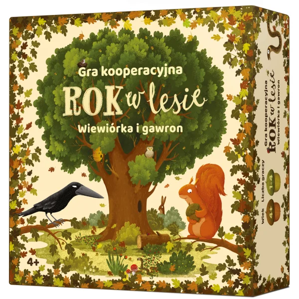 Gra Rok w lesie. Wiewiórka i gawron - najniższa cena