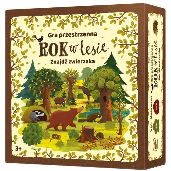 Gra Rok w lesie. Znajdź zwierzaka - najniższa cena