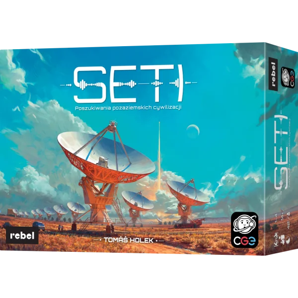Gra planszowa SETI: Poszukiwania pozaziemskich cywilizacji - aktualna promocja i cena