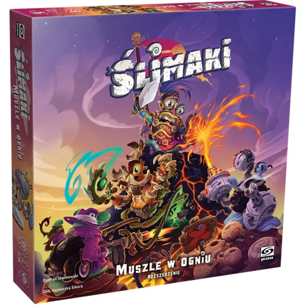 Gra planszowa Ślimaki: Zestaw figurek - Gra podstawowa - aktualna promocja i cena