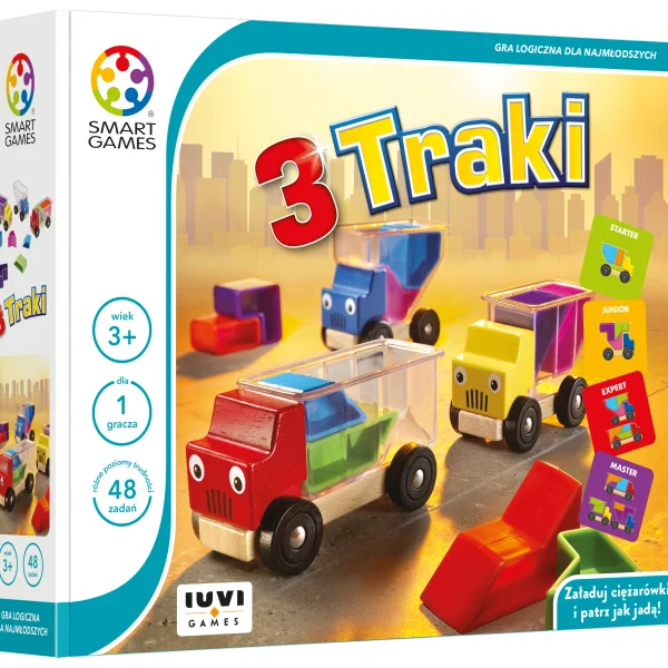 Gra Smart Games. 3 Traki (PL) - najniższa cena