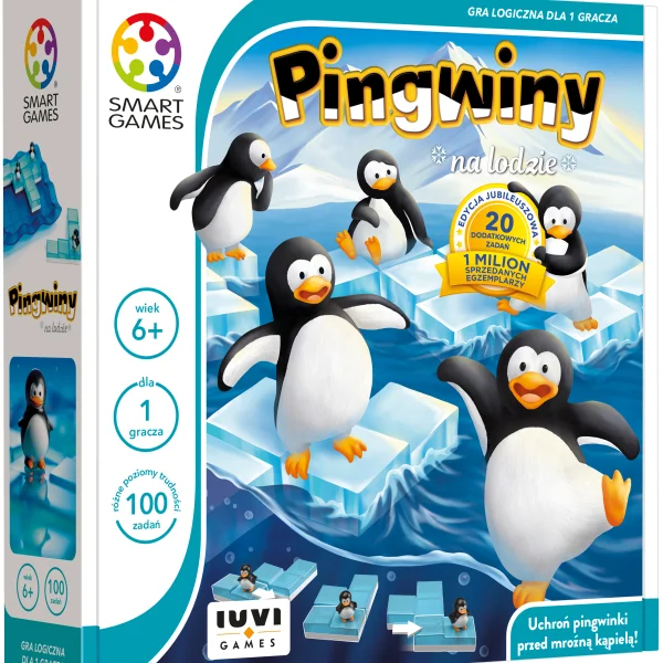 Gra Smart Games. Pingwiny na Lodzie (PL) - najniższa cena