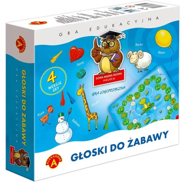 Gra Sowa Mądra Głowa. Głoski do zabawy - najniższa cena
