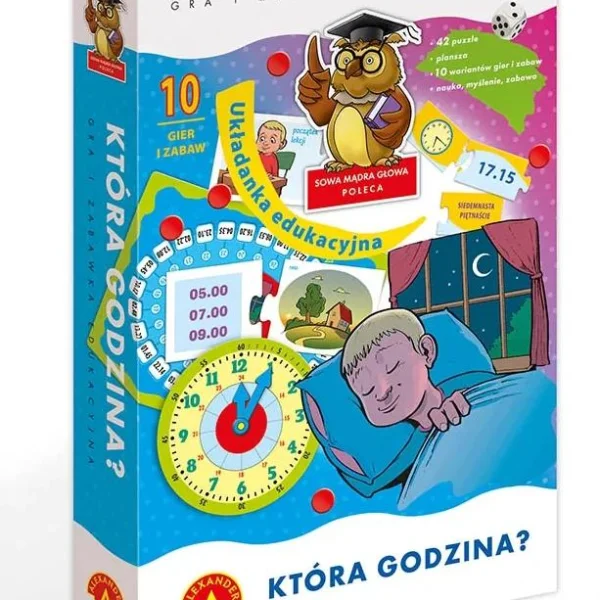 Gra Sowa Mądra Głowa. Która Godzina? - najniższa cena