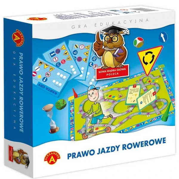 Gra Sowa Mądra Głowa. Prawo Jazdy Rowerowe - najniższa cena