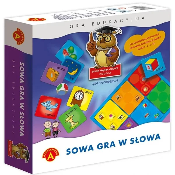 Gra Sowa Mądra Głowa. Sowa Gra w Słowa - najniższa cena