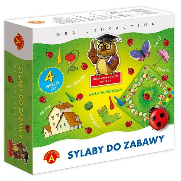 Gra Sowa Mądra Głowa. Sylaby do Zabawy - najniższa cena