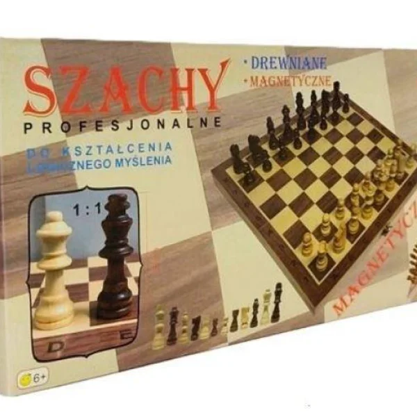 Gra Średnie szachy królewskie drewniane - najniższa cena